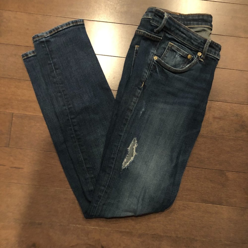 👖&denim Skinny low waist Jeans